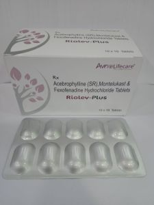 Riolev Plus Acebrophylline Montelukast Fexofenadine HCL Tablet