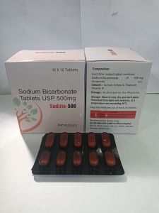 Sodirio 500 Sodium Bicarbonate Tablet