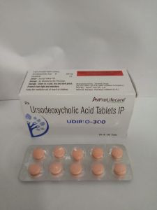 Udirio 300mg Ursodeoxycholic Acid Tablet
