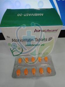 Ambivast 20mg Atorvastatin Tablet