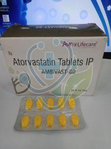 Ambivast 80mg Atorvastatin Tablet