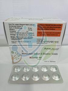 Bilario M Montelukast Bilastine Tablet