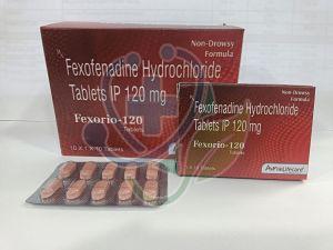 Fexorio 120mg Fexofenadine Hydrochloride Tablet