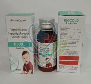 Riocold Chlorpheniramine Maleate Paracetamol Phenylephrine Hydrochloride Syrup