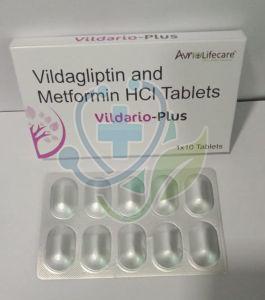 Vildario Plus Vildagliptin Metform HCL Tablet