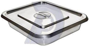 Medical Surgical Instrument Tray with Cover Lid