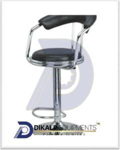 Single Seater Stainless Steel Revolving Chair