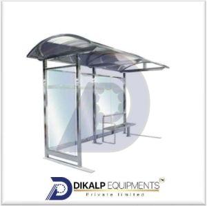 Stainless Steel Bus Stop Shelter