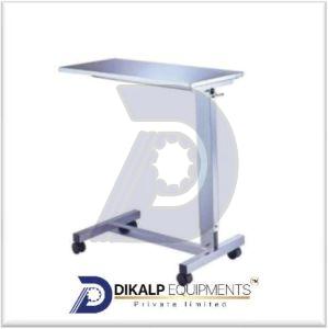 Stainless Steel Hospital Overbed Table