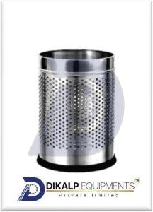 Stainless Steel Open Mouth Dustbin