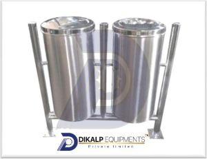 Double Dustbin With Stand