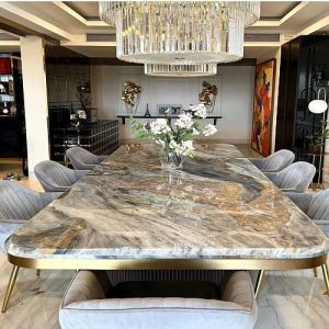 Majestic Brown Marble Slab
