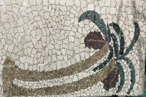 Rectangle Designer Mosaic Marble Table Top without Light