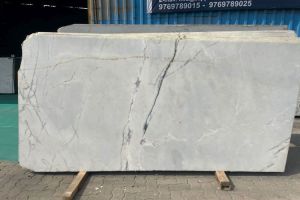 Spider White Italian Marble Slab