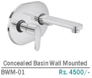 BWM-01 Brass Concealed Basin Mixer Tap