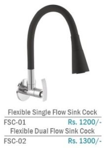 FSC-01 Brass Sink Cock Flexible Single Flow