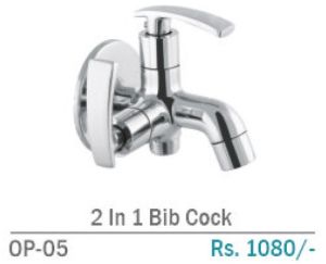 OP-05 2 In 1 Brass Dual-Outlet Bib Cock