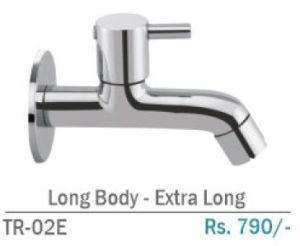 TR-02E Brass Wall Mount Tap