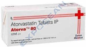 Atorva 80mg Atorvastatin Tablet