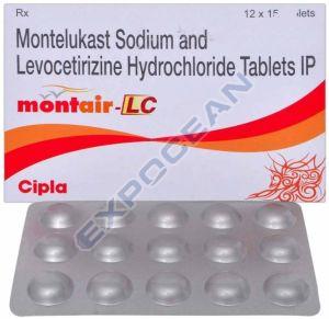 Montair Lc Montelukast Levocetirizine HCL Tablet