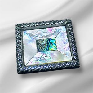 Brass Inlay Cabinet Knob