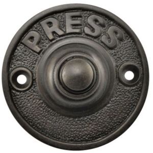 Round Brass Door Bell Push Button