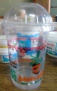 500ml Polypropylene Popcorn Disposable Glass