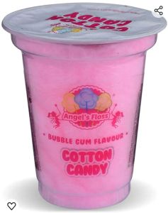 Cotton Candy Plastic Glass