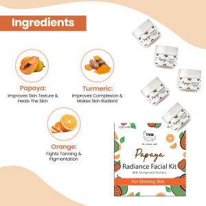 TNW Papaya Radiance Facial Kit