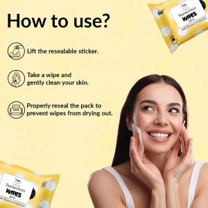 TNW Sunscreen Wipes with Vitamin E and Glycerin