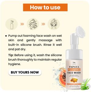 Tnw &AMP;ndash; The Natural Wash Papaya Foaming Face Wash