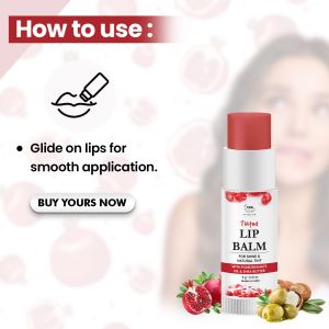 TNW Pomegranate Tinted Lip Balm