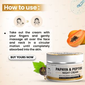 TNW Papaya Peptide Night Cream