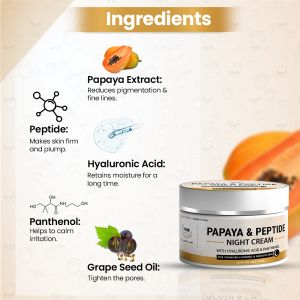TNW Papaya Peptide Night Cream