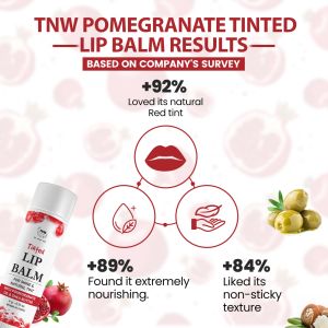 TNW Pomegranate Tinted Lip Balm