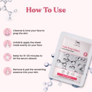 TNW Youth Wrap Collagen Face Sheet Mask