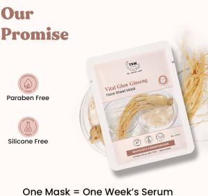 TNW Vital Glow Ginseng Face Sheet Mask