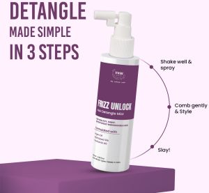 TNW Frizz Unlock Hair Detangle Spray