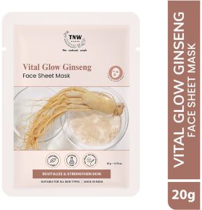 TNW Vital Glow Ginseng Face Sheet Mask