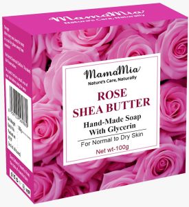 Rose & Sheabutter Handmade Soap with Glycerin