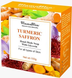 Turmeric & Saffron Handmade Soap with Glycerin