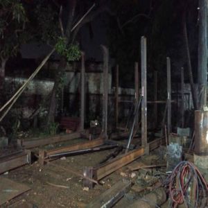 Mild Steel Beam Structure