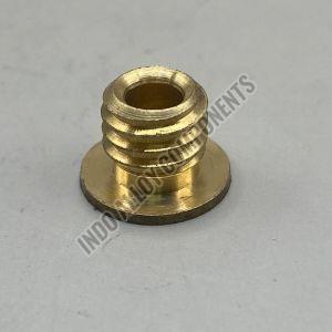 Polished Round Brass Stop Plug, FOR Electrical Fitting