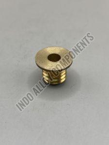 Polished Round Brass Stop Plug, FOR Electrical Fitting