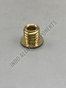 Polished Round Brass Stop Plug, FOR Electrical Fitting