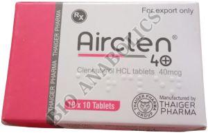 Airclen Thaiger Pharma, 40 Mcg Tablet
