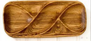 Handmade Curved Wooden Tray