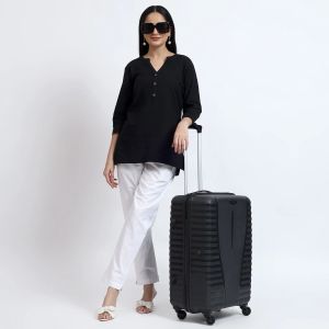 White Comfortable Women Cotton Pant