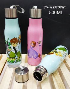 500ml Kids Stainless Steel Water Bottles