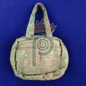 Cotton Embroidered Fancy Handbag